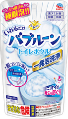 アース製薬 らくハピ いれるだけバブルーン トイレボウル